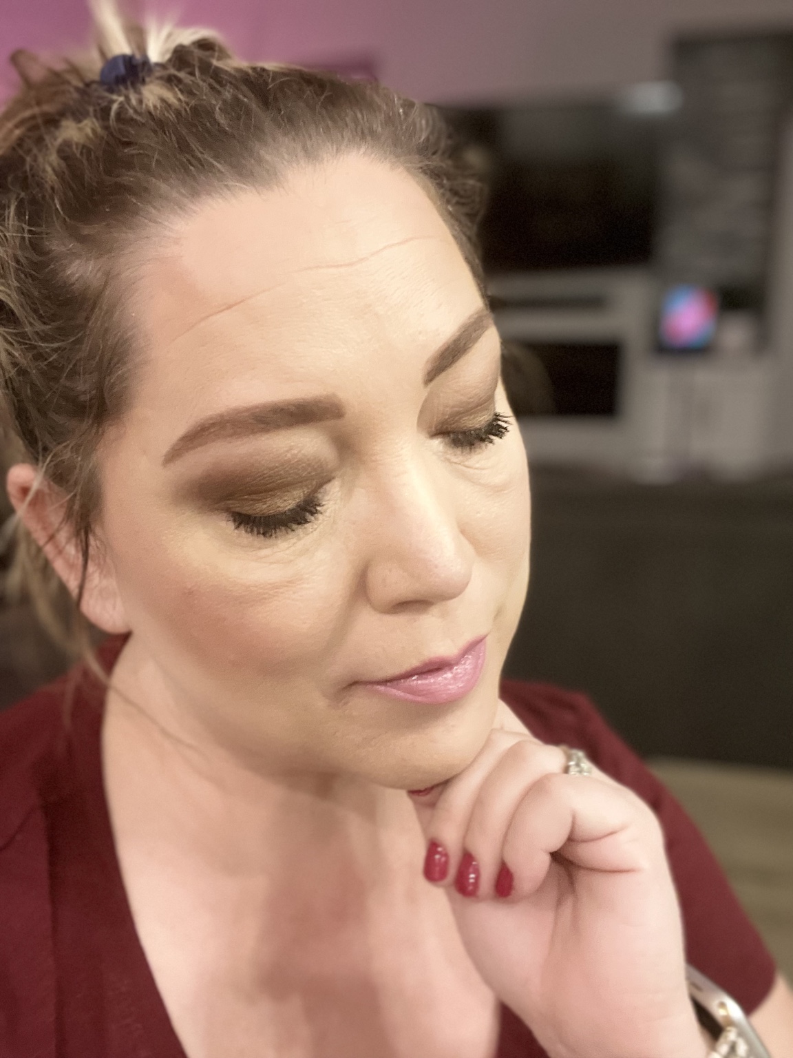 Makeup look